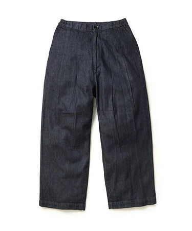 MR.OLIVE / RINSE WASH 8oz DENIM / 2TACK WIDE EASY PANTS / リンスウォッシュ 8ozデニム / 2タックワイドイージーパンツ